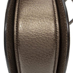 Gucci Small Bamboo Top Handle Flap Bag Blanc Grain Calfskin Leather — view 7