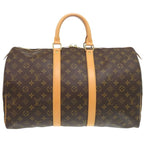 Louis Vuitton Keepall 45 Monogram Boston Bag 0877