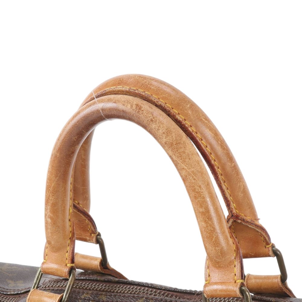 Louis Vuitton Monogram Keepall 55 Leather Boston Bag Tote Carry — view 2