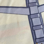 Hermes Scarf History of Carriages Carre 70 Silk — view 9