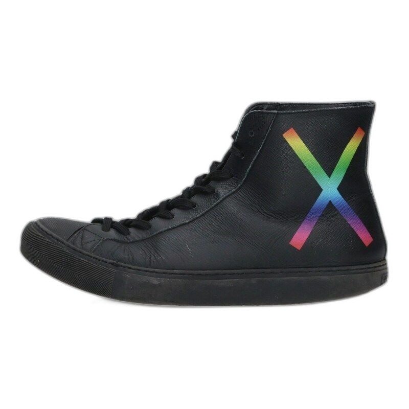 Louis Vuitton Tattoo Line Leather High Cut Sneakers 7