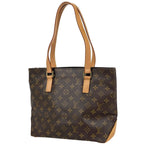 Louis Vuitton Cabas Piano Shoulder Bag Tote Monogram Brown