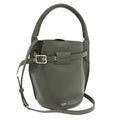 Celine Shoulder Bag Leather Khaki