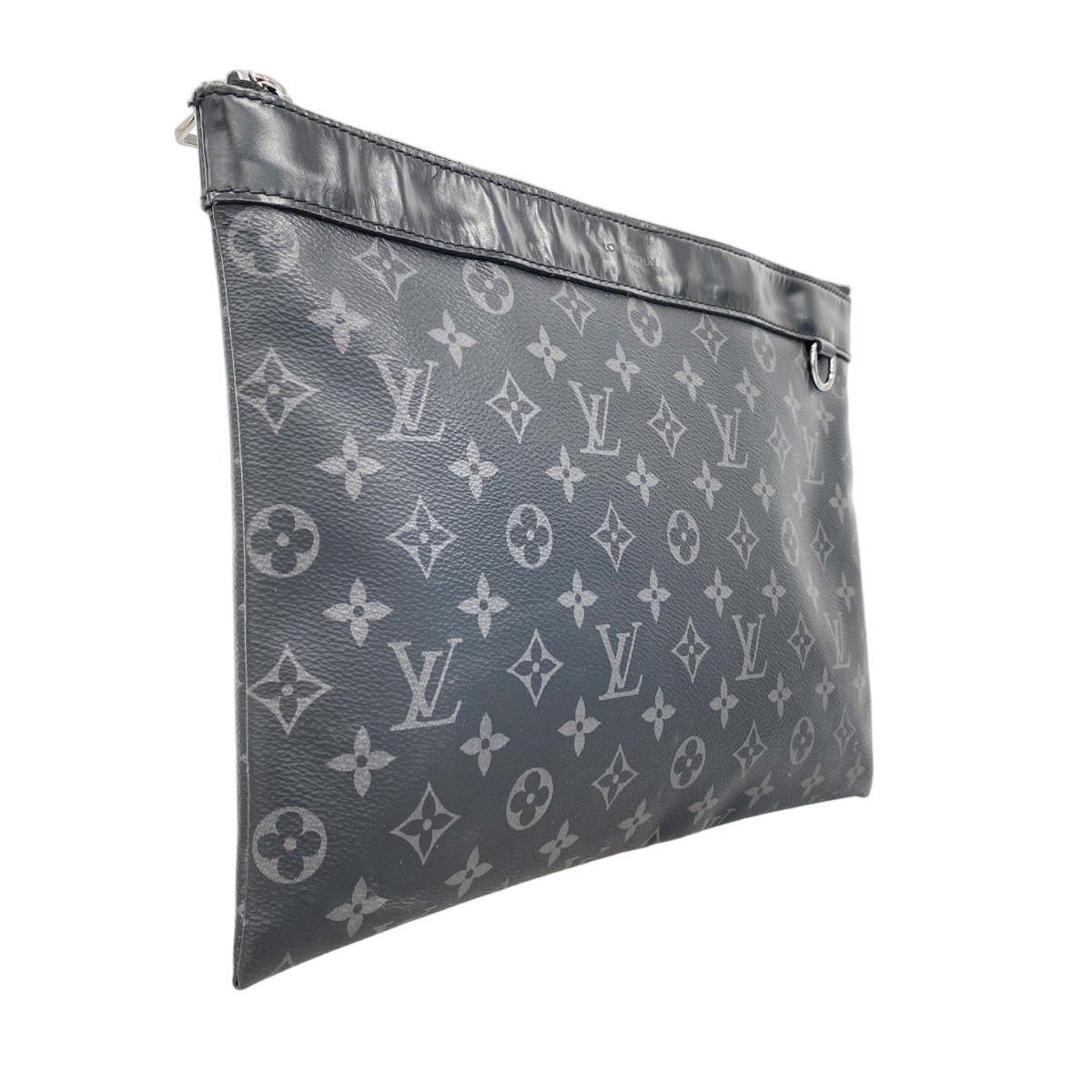 Louis Vuitton Clutch Monogram Eclipse Pochette Discovery Black — view 2