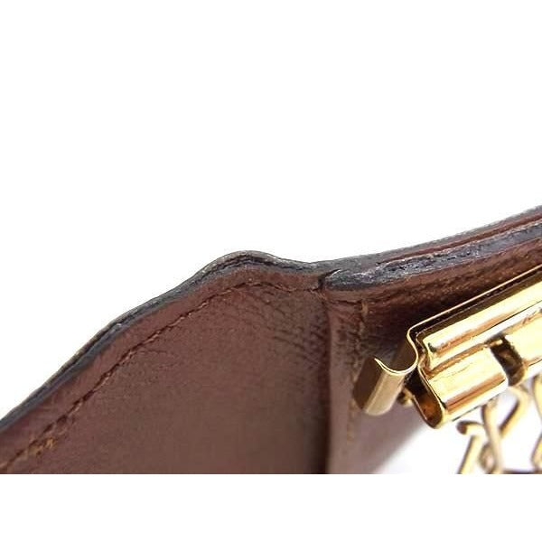Louis Vuitton Key Case Monogram Multicles 4 Brown Leather — view 2