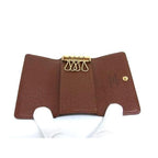 Louis Vuitton Key Case Monogram Multicles 4 Brown Leather — view 4
