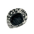 Chanel Hat Cotton Black White Bucket Coco Mark Logo — view 4