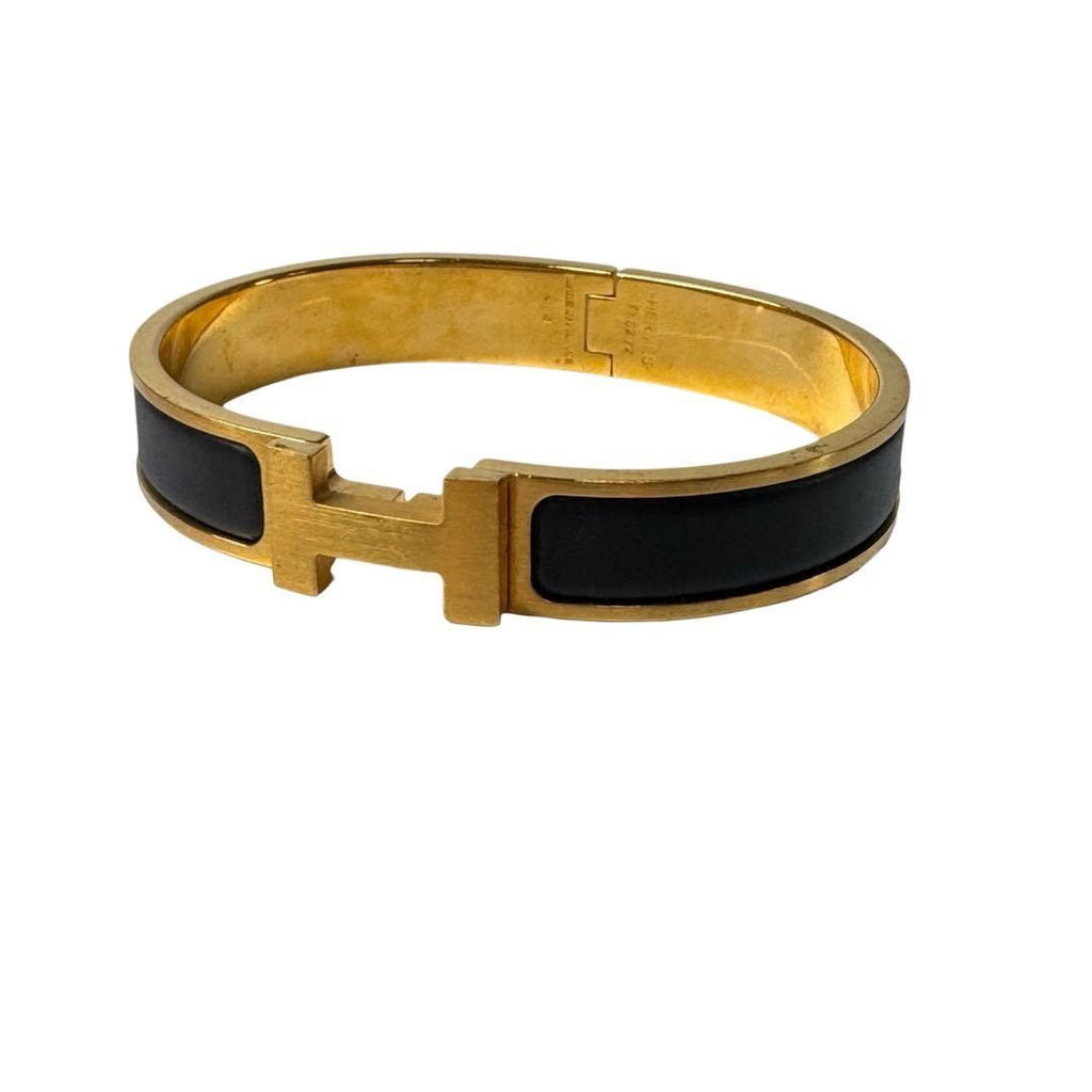 Hermes Click HH Bracelet TS Noir Matte T5