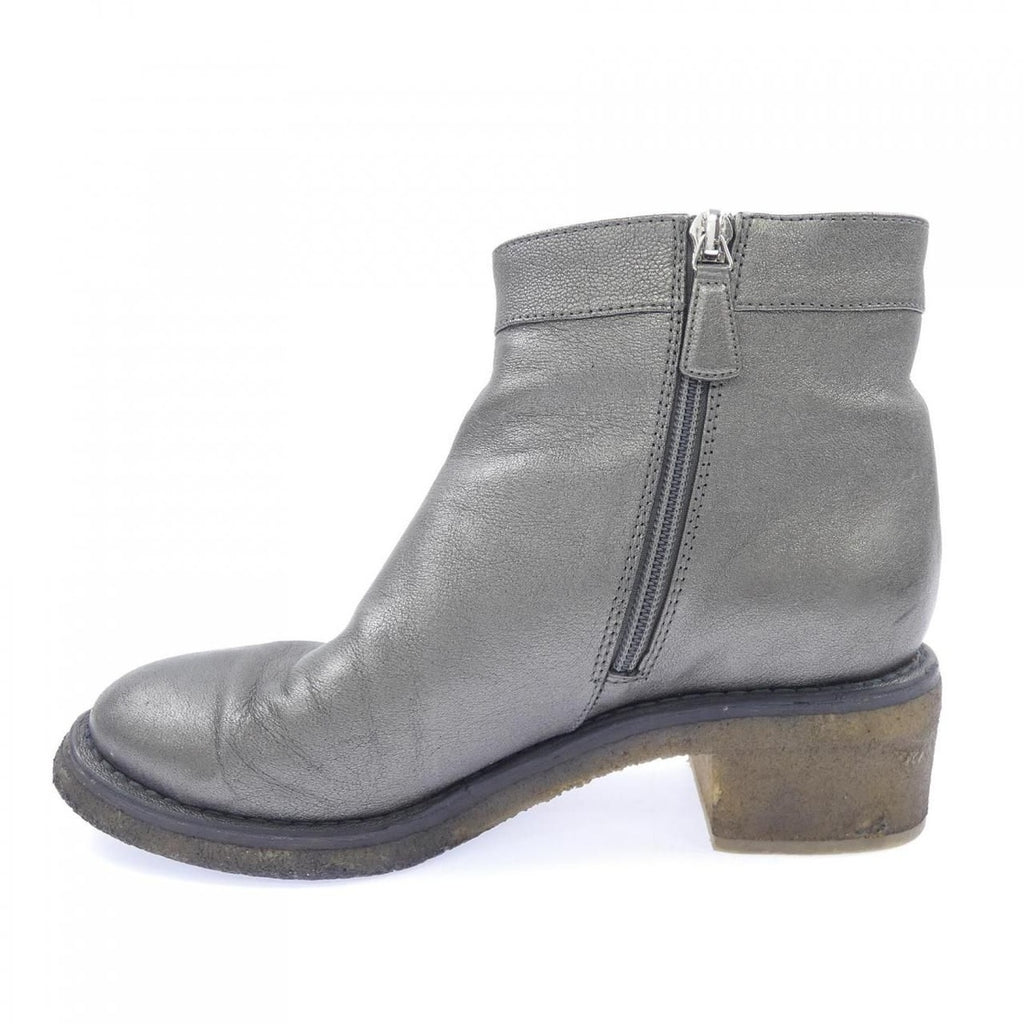 Chanel Turnlock Boots Gray 37 — view 2