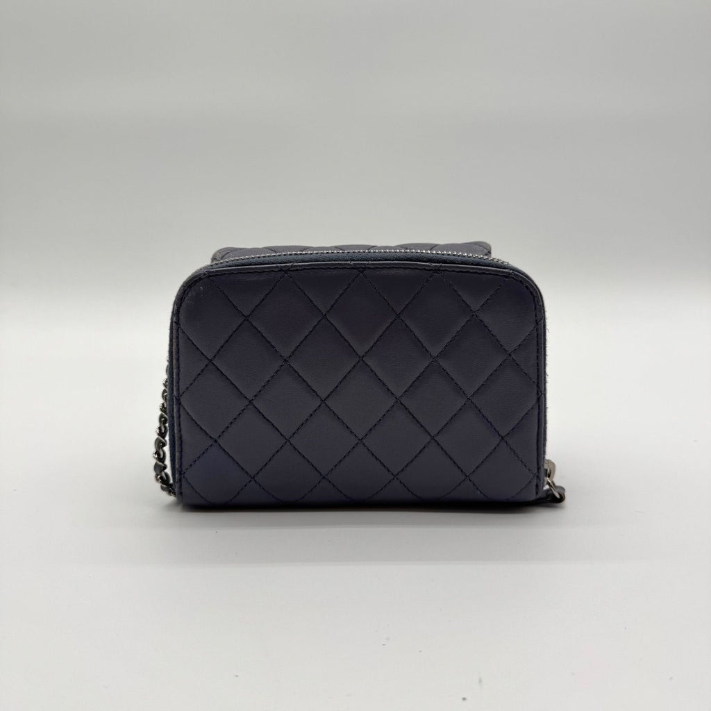 Chanel Shoulder Bag Mini Quilted CC Logo Turnlock — view 2