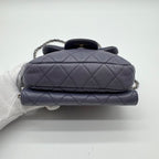 Chanel Shoulder Bag Mini Quilted CC Logo Turnlock — view 6