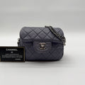 Chanel Shoulder Bag Mini Quilted CC Logo Turnlock