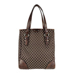 Celine Handbag Macadam Leather Canvas