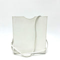 Hermes Shoulder Bag Onimetou Leather White