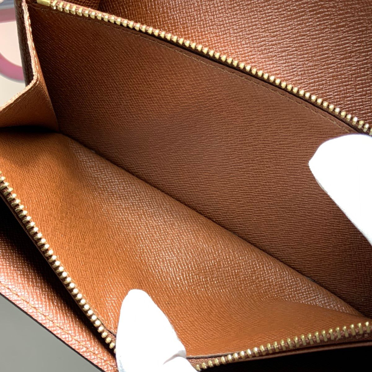 Louis Vuitton Monogram Pochette Porte Monnaie Credit Bifold Long Wallet — view 8