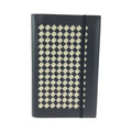 Bottega Veneta Intrecha Top Black White Leather No Top Book Cover Notebook