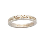 Tiffany & Co Ring Notes Narrow 925 Sterling Silver — view 2