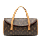 Louis Vuitton Monogram Sonatine Brown Leather — view 2
