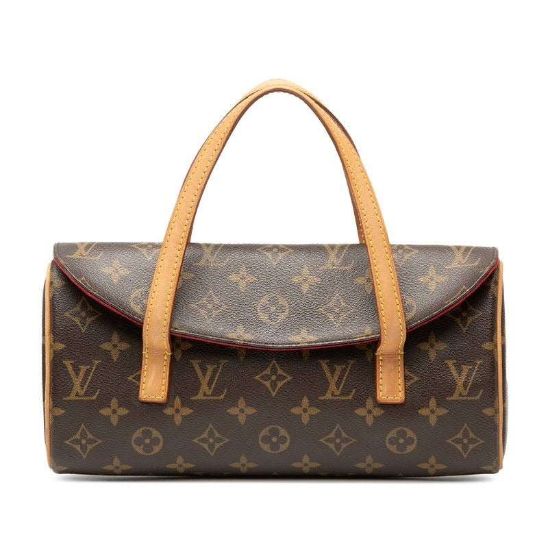Louis Vuitton Monogram Sonatine Brown Leather