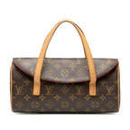 Louis Vuitton Monogram Sonatine Brown Leather