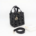 Dior Toujours Vertical Tote Small 2-Way Shoulder Bag