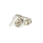 Hermes Croisette Size 55 Silver 925 Ring 0136
