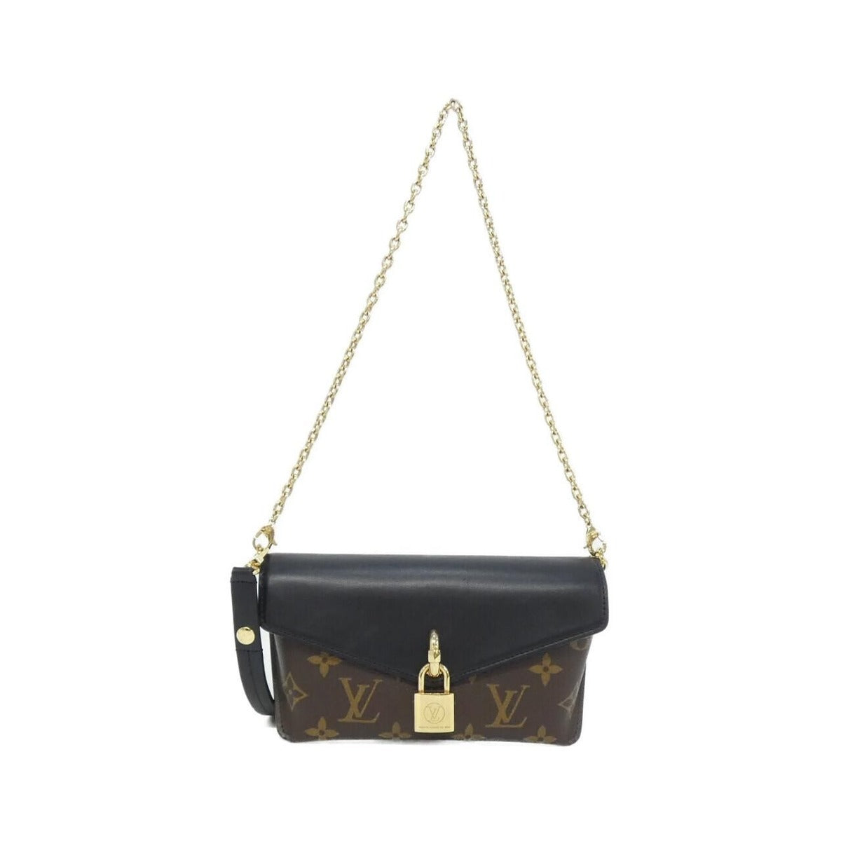 Louis Vuitton Monogram Padlock on Strap Shoulder Bag