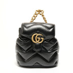 Gucci Backpack GG Marmont Quilted Leather