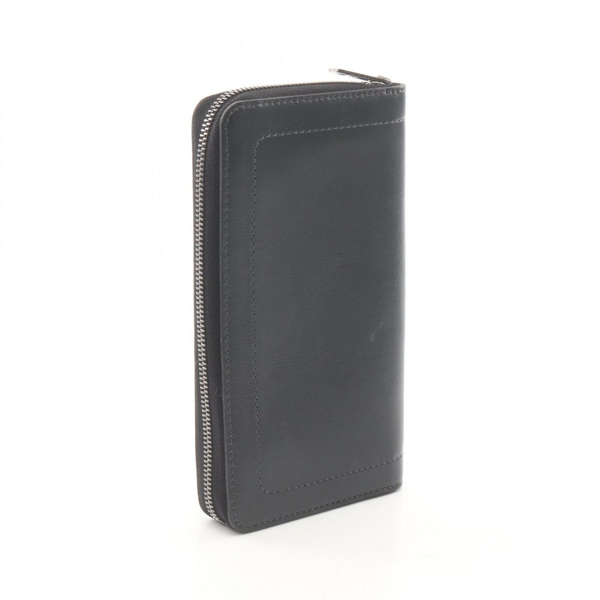 Louis Vuitton Round Long Wallet Zippy Organizer Basalt Leather — view 2