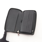Louis Vuitton Round Long Wallet Zippy Organizer Basalt Leather — view 3