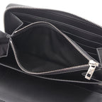 Louis Vuitton Round Long Wallet Zippy Organizer Basalt Leather — view 4