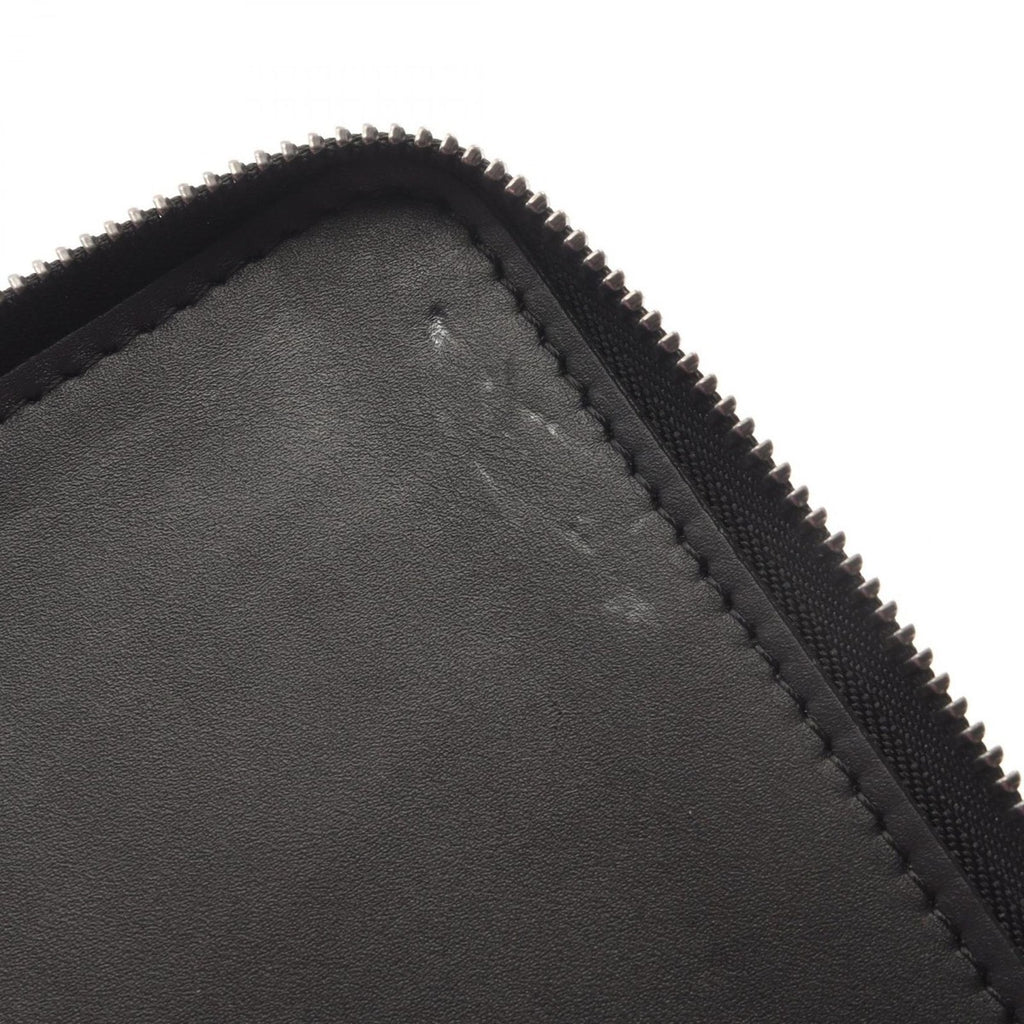 Louis Vuitton Round Long Wallet Zippy Organizer Basalt Leather — view 7