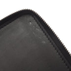 Louis Vuitton Round Long Wallet Zippy Organizer Basalt Leather — view 7
