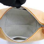 Hermes Brid A Black PM Au-carre Handbag Pouch Faube Orange — view 2