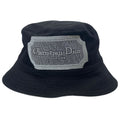 Dior Bucket Hat Bob Logo Black Cotton
