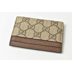 Gucci Card Case Business Holder Beige Brown 96 iwg 8745 — view 4
