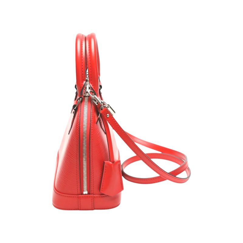 Louis Vuitton Epi Shoulder Bag Nano Alma Red — view 5