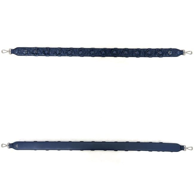 Fendi Shoulder Strap You Navy Leather — view 2