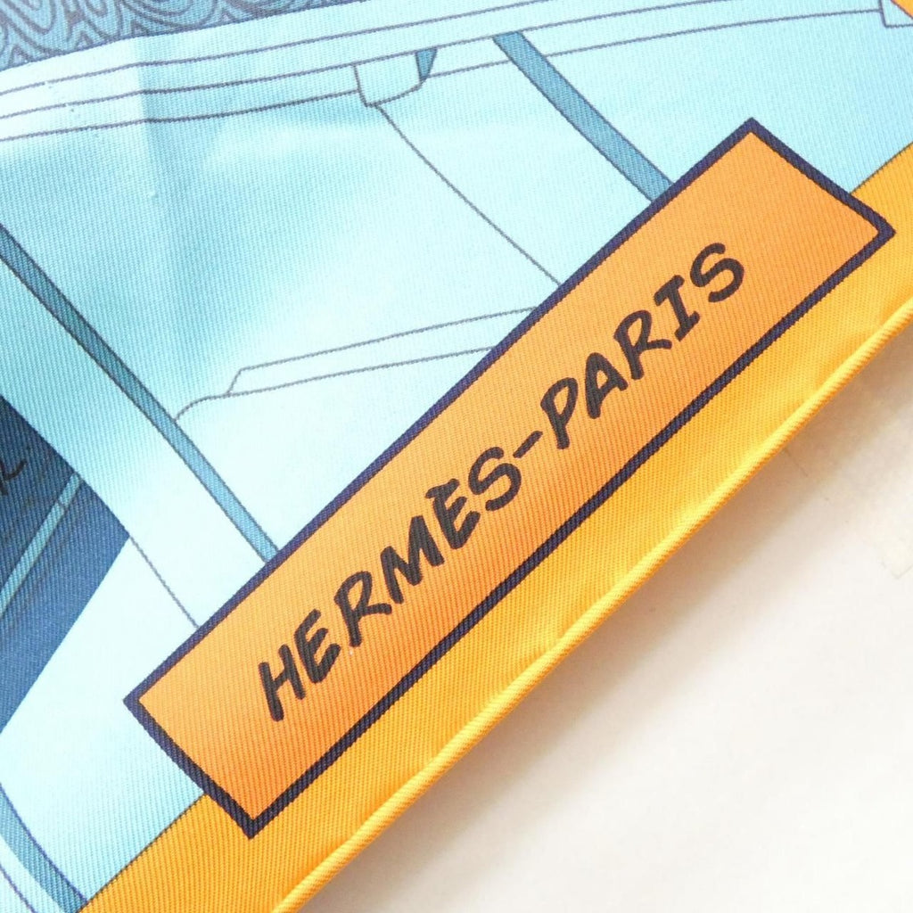 Hermes Space Shopping AU Faubourg Carre Scarf — view 2