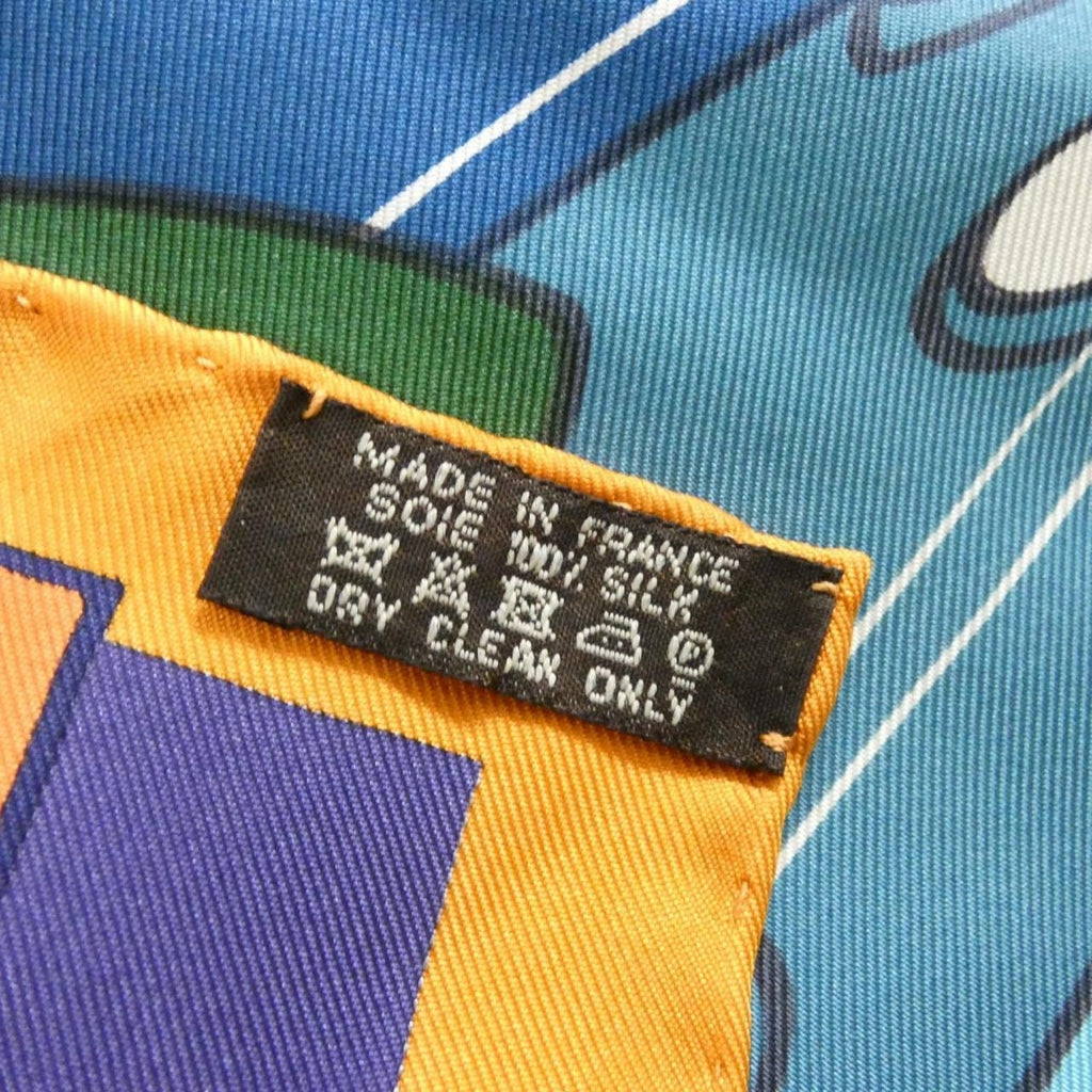 Hermes Space Shopping AU Faubourg Carre Scarf — view 6