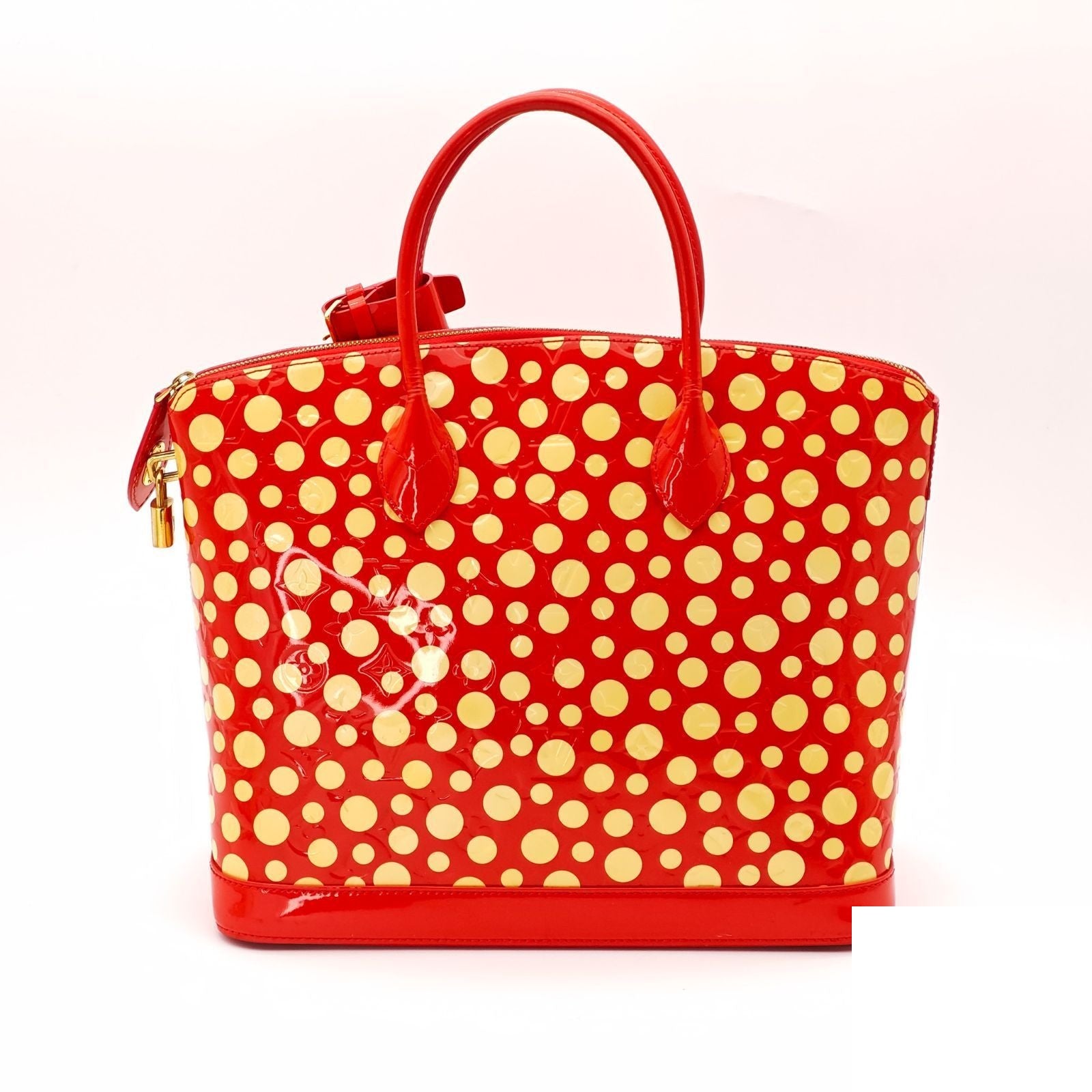 Louis Vuitton Dot Infinity Bag Handbag Dot Red Key — view 3