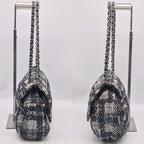 Chanel Nylon Tweed Chain Shoulder Bag Price Negotiation Welcome — view 3