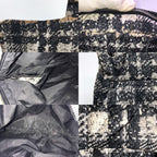 Chanel Nylon Tweed Chain Shoulder Bag Price Negotiation Welcome — view 8