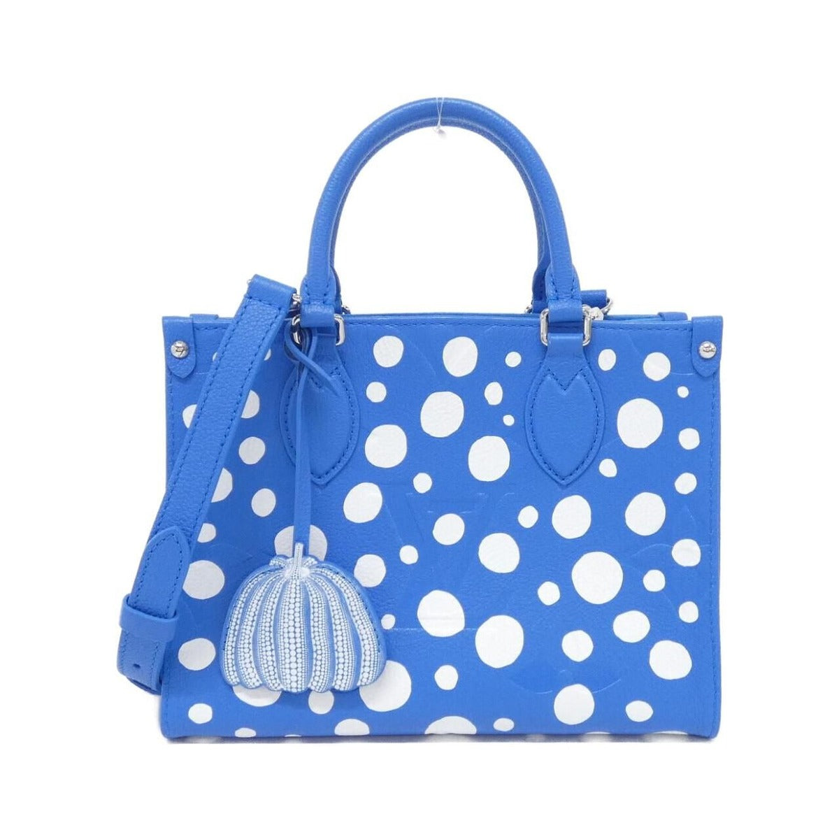 Louis Vuitton Monogram Empreinte On The Go PM Tote Bleu Blanc