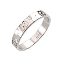Gucci Icon Ring 18k WG White Gold 750