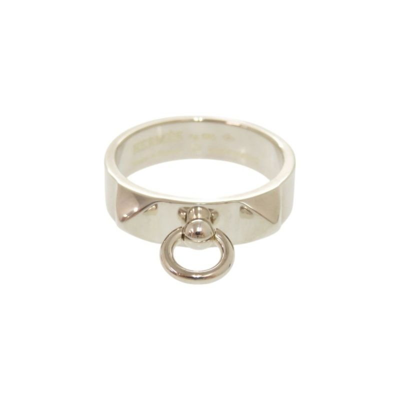 Hermes Collier De Chien PM Silver 925 Size 12 Ring 1409