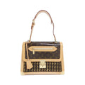 Louis Vuitton Monogram Tweed Tweedy Zip Bag Vintage