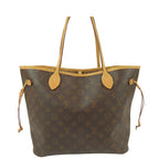 Louis Vuitton Neverfull MM Brown Monogram Canvas Tote Bag