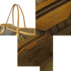 Louis Vuitton Neverfull MM Brown Monogram Canvas Tote Bag — view 5