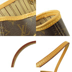 Louis Vuitton Neverfull MM Brown Monogram Canvas Tote Bag — view 7